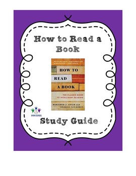 Preview of "How to Read a Book" Study Guide