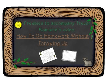 how to do homework without throwing up read aloud