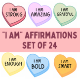 "I AM" Affirmations - Set of 24