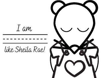 Preview of "I AM" - Sheila Rae, The Brave by Kevin Henke  (Bookworms)
