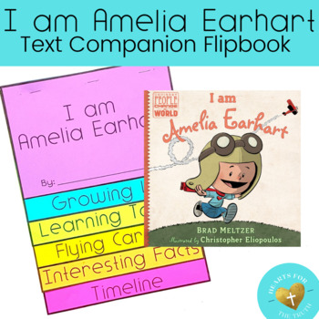 Preview of "I Am Amelia Earhart" by Brad Meltzer - Read Aloud Companion Flipbook