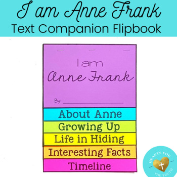 Preview of "I Am Anne Frank" by Brad Meltzer - Read Aloud Companion Flipbook