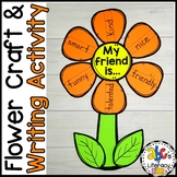 Flower Writing Craft & Paper Prompts - Classroom / Communi