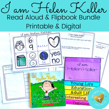 Preview of "I Am Helen Keller" Interactive Read Aloud & Flipbook Bundle Print/Digital