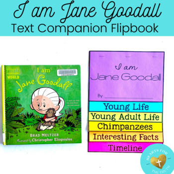 Preview of "I Am Jane Goodall" by Brad Meltzer - Read Aloud Companion Flipbook
