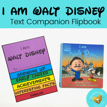 Preview of "I Am Walt Disney" by Brad Meltzer - Read Aloud Companion Flipbook