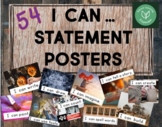 “I CAN” STATEMENT POSTERS | Vocabulary | Invitations | Cen