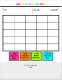 "I Can" Behavior/Expectation Student Tracker for Positive 