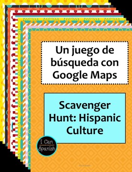 Preview of "I Can"  Google Maps Spain and Latin America Bundle