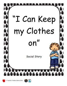 Girl - Autism Social Story Cards Which Clothes Do I Wear 