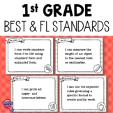 1st Grade Core Subjects BEST Standards "I Can" Posters Flo