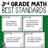 3rd Grade MATH BEST Standards "I Can" Posters Florida
