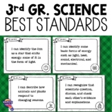 3rd Grade Science Florida Standards "I Can" Posters BEST