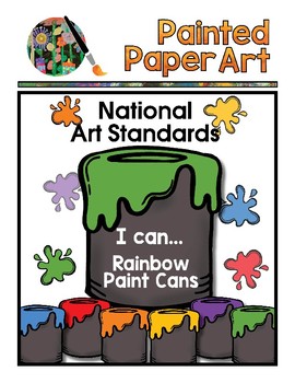 Preview of National Art Standards  PreK-8  (Updated) 4 Sets - Original/Rainbow