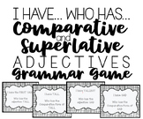 "I Have... Who Has..." Comparative and Superlatives Adject