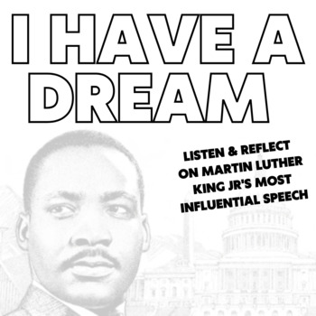 Preview of "I Have a Dream" Sketchnotes (LISTENING ACTIVITY)