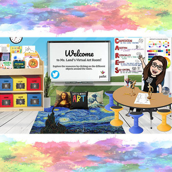 Preview of "I Know That Painting" Virtual Art Room (with 20 Hyperlinks)!