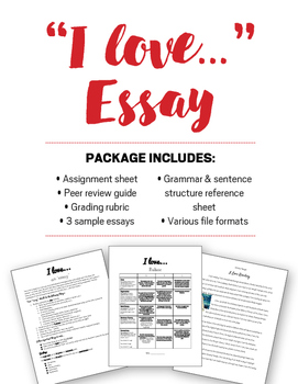 essay about love english