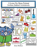 "I Love My Shoe Colors!" Centers, Games & Worksheets