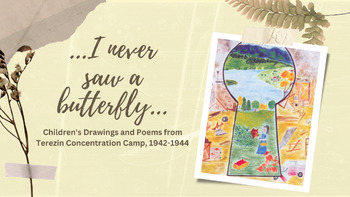 Preview of "I Never Saw Another Butterfly..." Poetry Analysis Activity