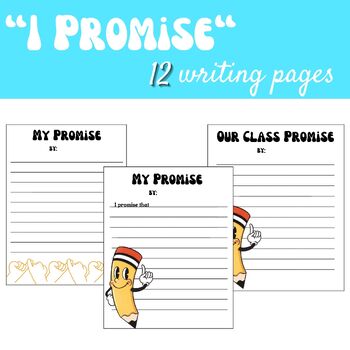 I Promise by LeBron James // Back to School Craft by GoodToBeKids Preschool