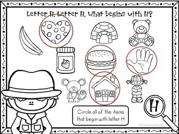 beginning sounds i spy worksheets by the picture book cafe tpt