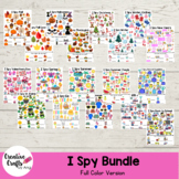 Holiday & Seasonal "I Spy" Bundle - Preschool | PreK | Kin