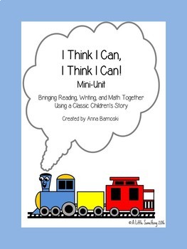 Preview of "I Think I Can, I Think I Can" Mini-Unit