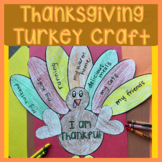 "I am Thankful" Turkey Gratitude Craft