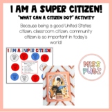 "I am a Super Citizen!" Activity!