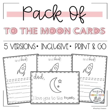 Love You To The Moon And Back Worksheets Teaching Resources Tpt