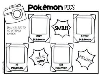 Write All About It: Pokemon Journal by Mrs Perez Teacher Tools