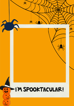 Preview of "I'm Spooktacular" Costume Picture Frame and Writing Prompt