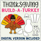 "I'm Thankful For" Thanksgiving Build a Turkey Craft | Fun