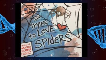 Preview of "I'm Trying to Love Spiders" Fun Spider Fact Read-Aloud and Questions