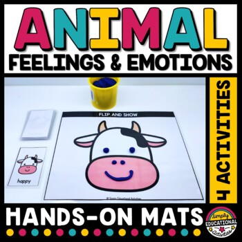 Preview of IDENTIFYING FEELINGS & EMOTIONS PLAYDOUGH MAT SOCIAL EMOTIONAL LEARNING ACTIVITY