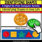 IDENTIFYING Real Life SHAPES | Math Digital Resource for S