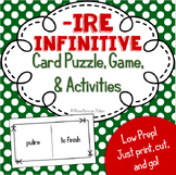 -IRE Italian Infinitive Verb Puzzle