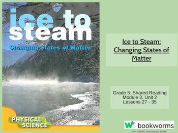 Preview of "Ice to Steam" Google Slides- Bookworms Supplement
