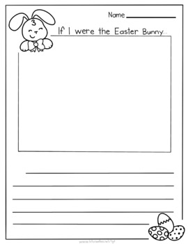 Preview of “If I were the Easter Bunny” Writing Prompt