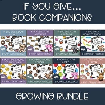 Preview of "If You Give a" Book Companions BUNDLE