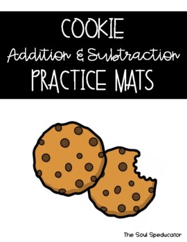 Preview of "If You Give a Mouse a Cookie" Addition & Subtraction Math Mats