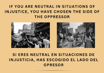 Preview of "If you are neutral in situations of..." - Social Studies poster - Free!