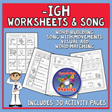 Igh Worksheets and Song | -igh Words | NO PREP - HeidiSongs