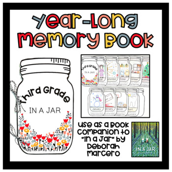 Preview of Year-Long Memory Book | In a Jar Book Companion