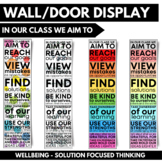 'In our class we aim to' Classroom Display 2.0