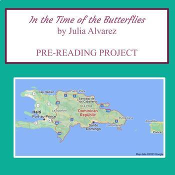 Preview of "In the Time of the Butterflies" Pre-Reading Map Project