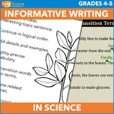 Informational Writing in Science Class – Examples & Graphi