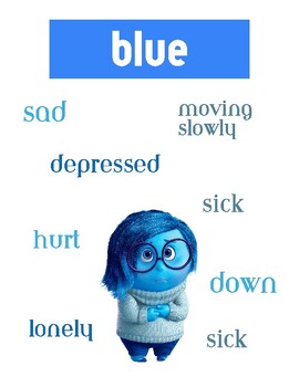 Preview of "Inside Out" Emotions Posters