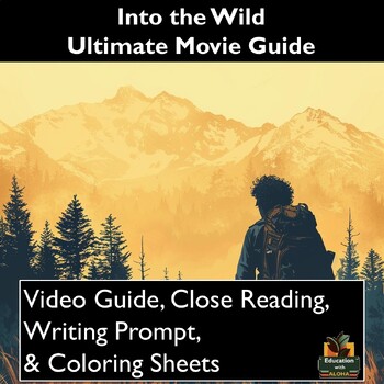 Preview of 'Into The Wild' Ultimate Movie Guide: Engaging Worksheets, and more!